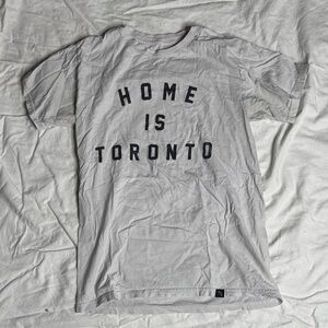 White 'Home is Toronto' Short Sleeve Tee